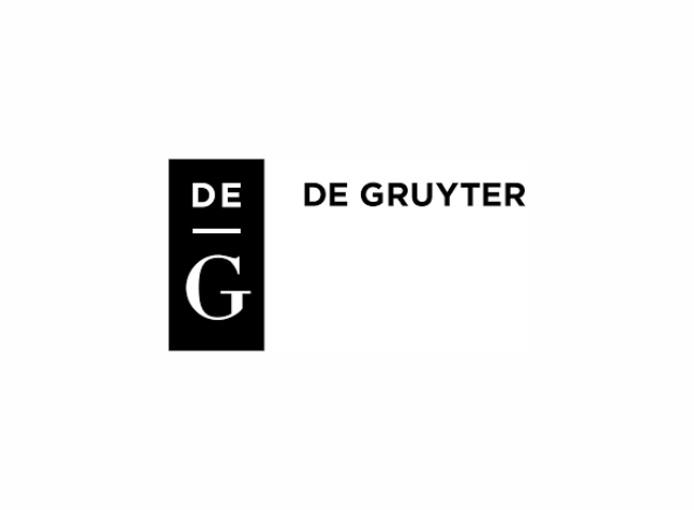logo wydawnictwa de Gruyter